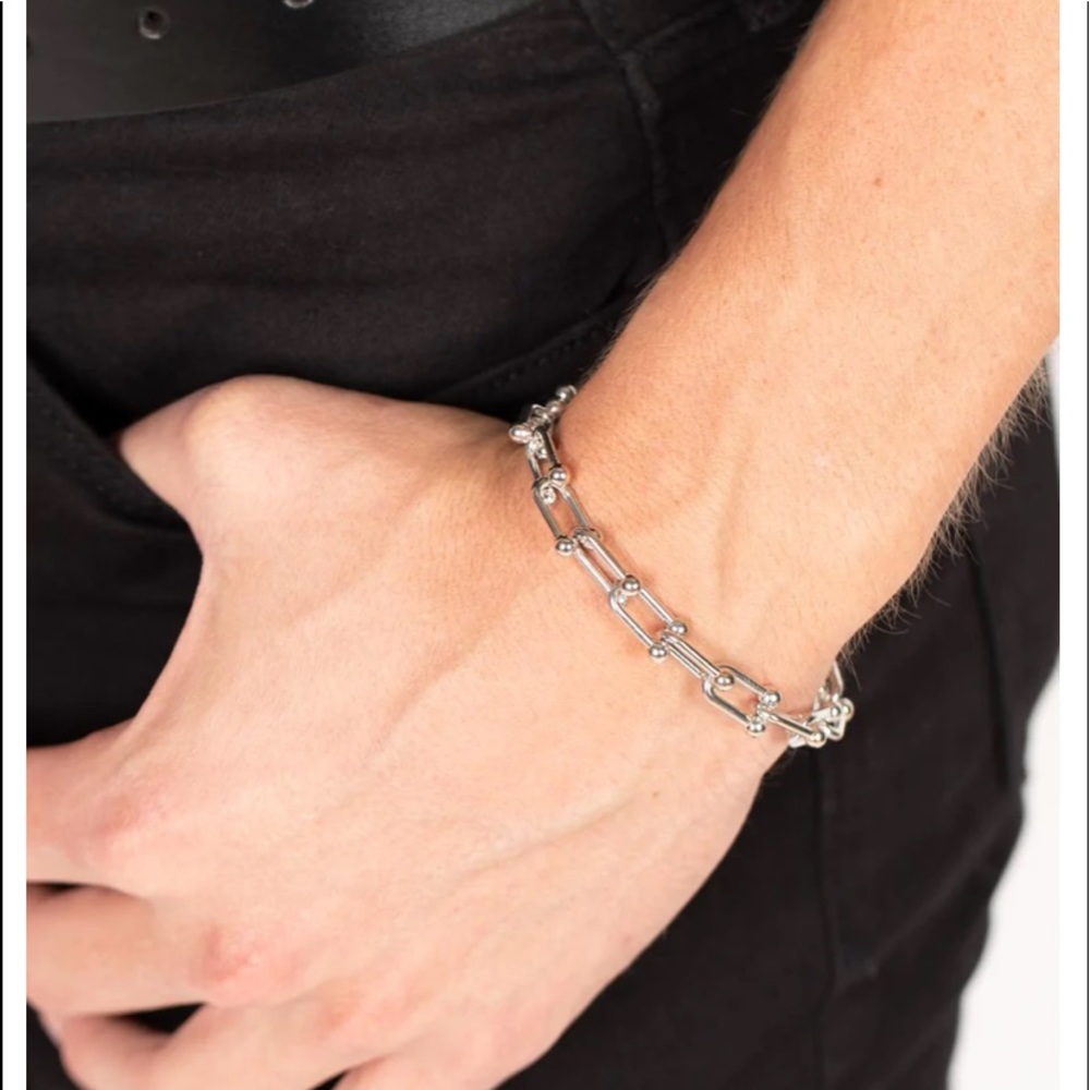 Grunge City - Silver Bracelet